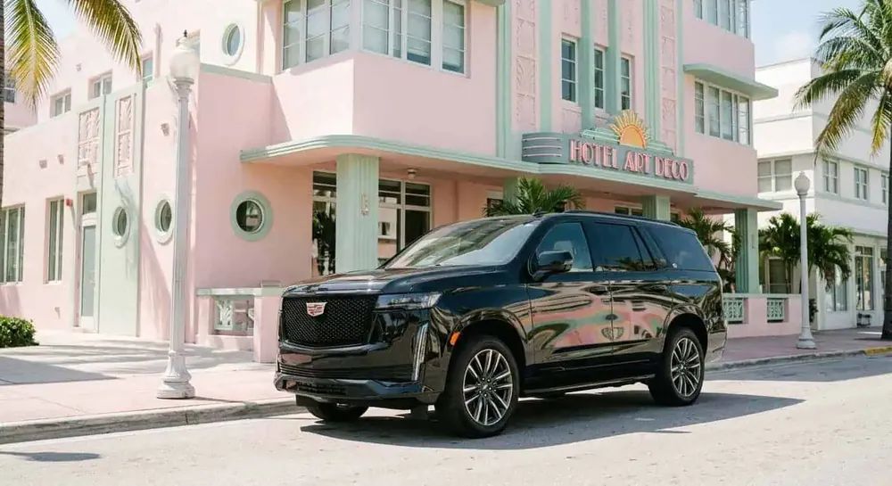 Cadillac Escalade — South Beach Limo premium chauffeur vehicle